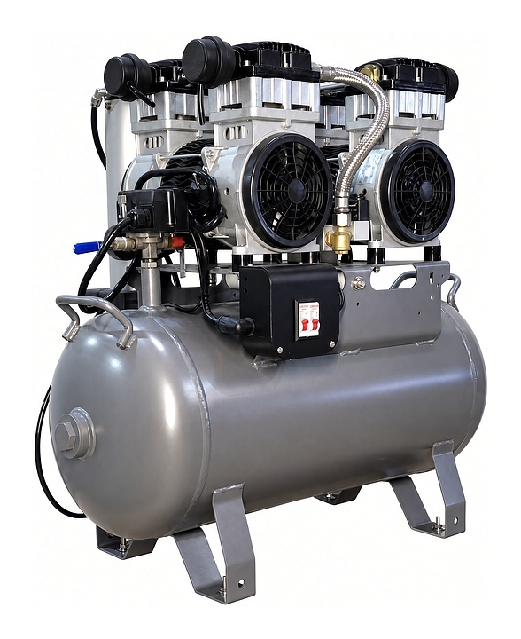 Компрессор безмасляный линейный ON-ISystems СК 2X2L-70 A