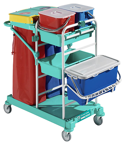 Тележка уборочная TTS GREEN LINE Healthcare 1040 без отжима