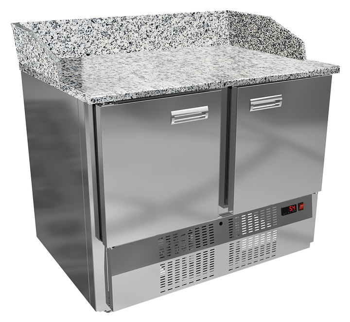 Стол холодильный для пиццы KRONER СХПг 2-100-70