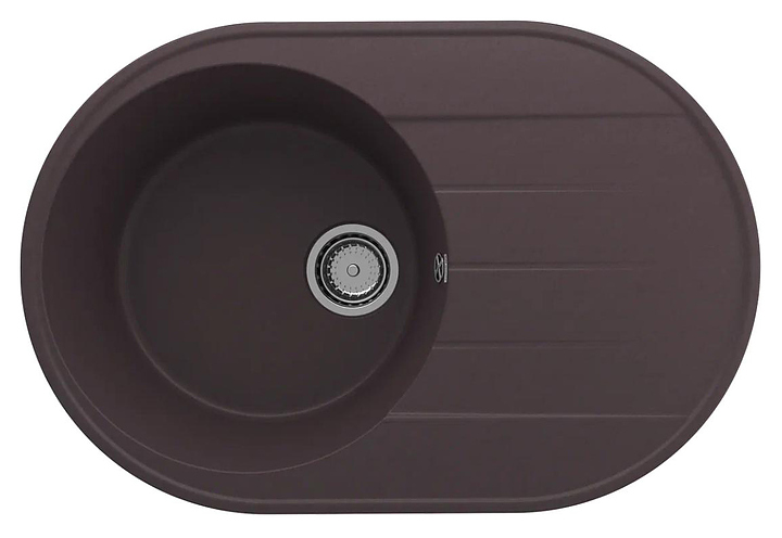 Мойка кухонная ULGRAN Quartz Nora 750-06 трюфель