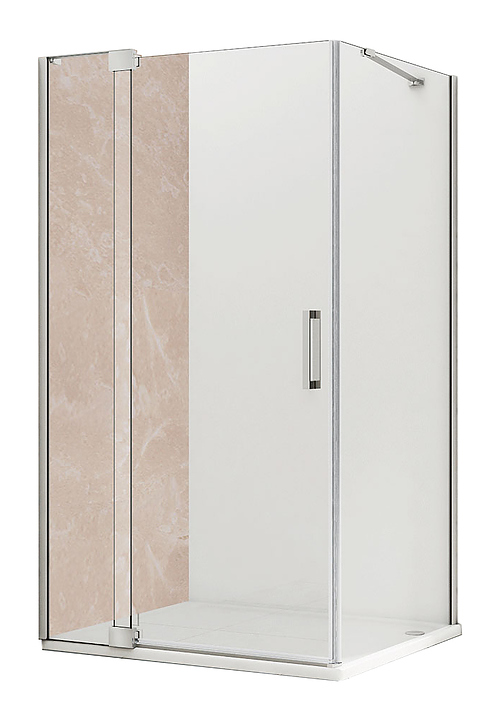 Уголок душевой Vincea Extra VSR-1E901080CL 90/100х80 см, прозрачное стекло, хром