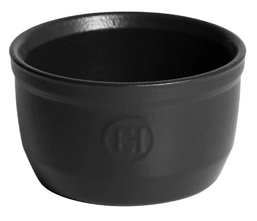 Форма для запекания Emile Henry 77612 d 100 мм h 60 мм керамика, черный