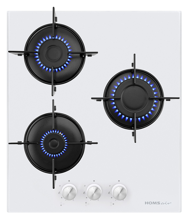 Варочная панель газовая HOMSair HGG431WH