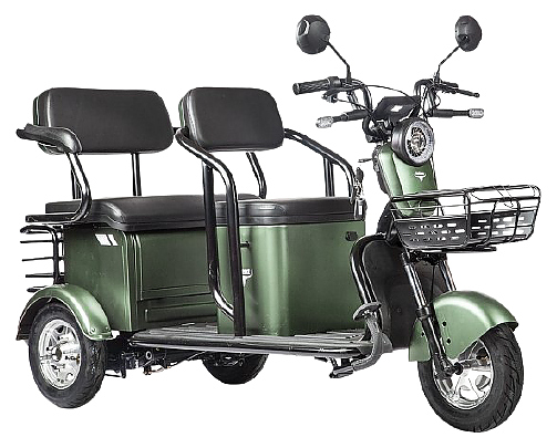 Трицикл Rutrike Караван зеленый
