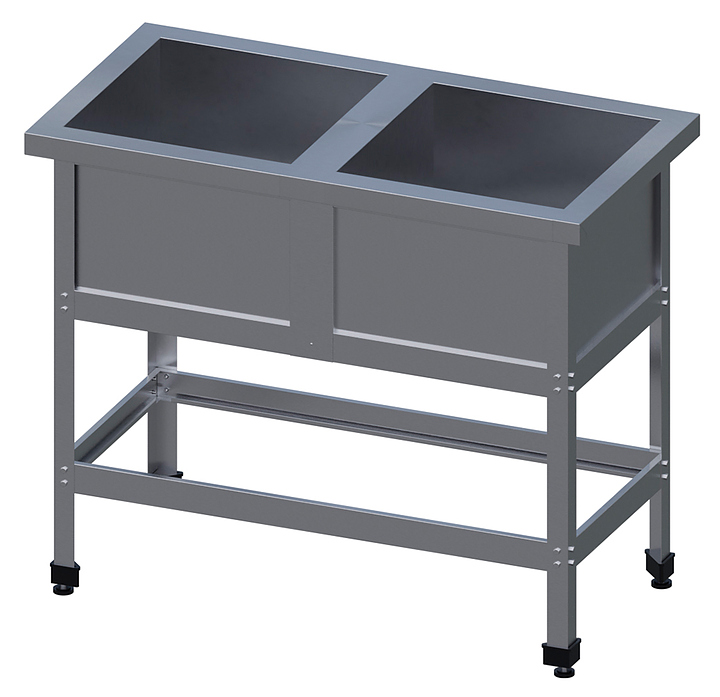 Ванна моечная VIATTO ВСМ-2/530-ЮТ-Э