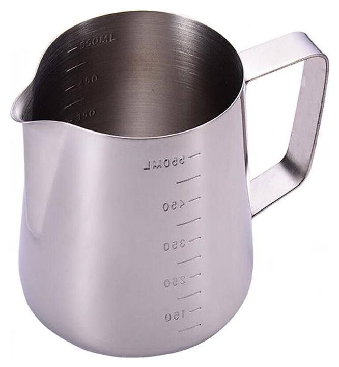 Питчер P.L. Barbossa JQ-PS1311 Latte Pro 900 мл d=10,6 см h=12,7 см с мерной шкалой (нерж. сталь)