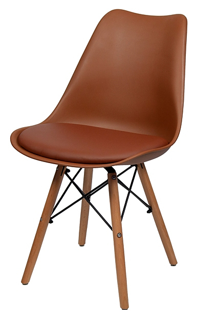 Стул BentWood Eames S/EMS коричневый