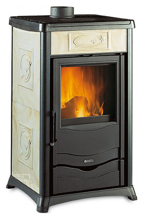 Дровяная печь-камин La Nordica Rossella Plus Liberty (бежевый)