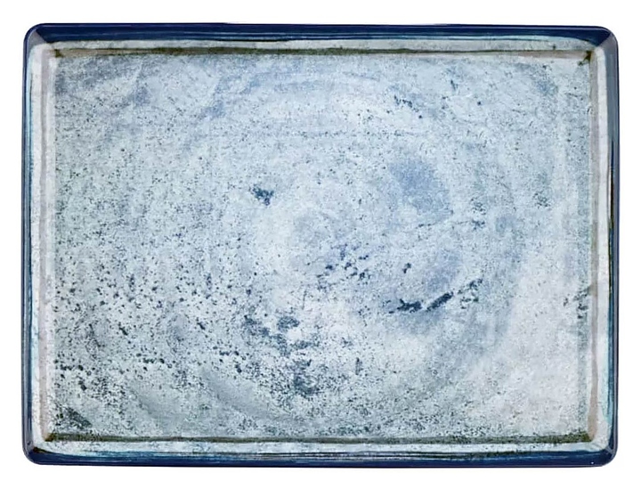 Тарелка плоская прямоугольная Kutahya Blue Stone BNTAN23x17DU890003/G 230х170 мм