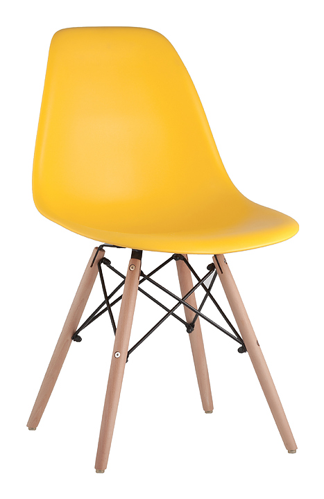 Стул Stool Group Simple DSW желтый