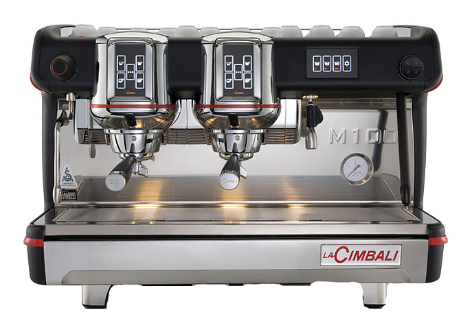 Кофемашина La Cimbali M100RE HDi DT 2 TS+TC VA BLACK Turbosteam высокие группы