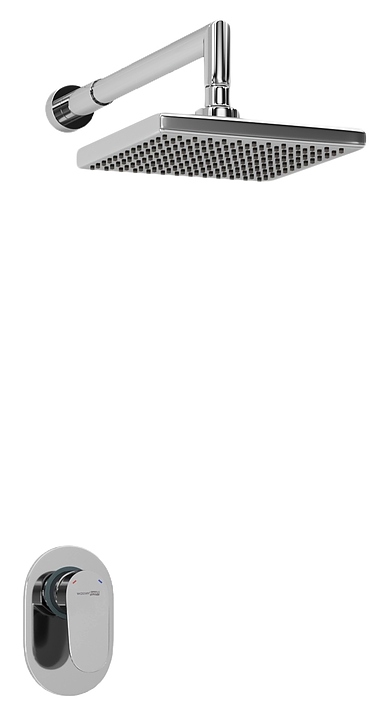 Комплект душевой встраиваемый Wasserkraft A12028 хром