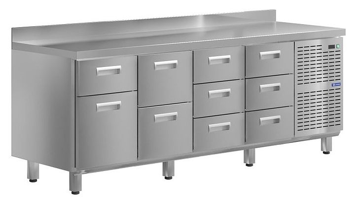 Стол холодильный KAYMAN КСХ-4233/70 (10 ящиков)