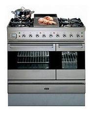 Газовая духовка с газовой варочной панелью ILVE PD-90FL-VG