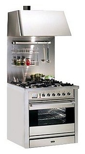 Газовая духовка с варочной газовой панелью ILVE P-60L-VG