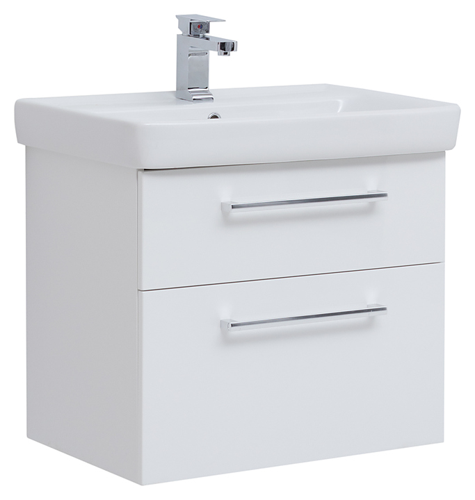 Тумба Dreja Q Max 70 77.0005W 64,5 см, белый глянец