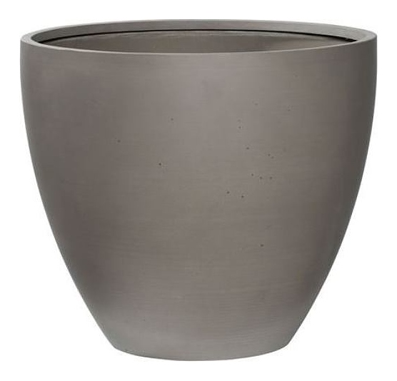 Кашпо Pottery Pots Jesslyn (70х61 см) серое