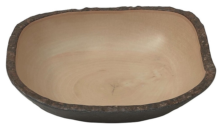 Салатник P.L. Proff Cuisine S41110 Timber Brown 1400 мл 26х25х7,5 см (меламин) прямоугольный