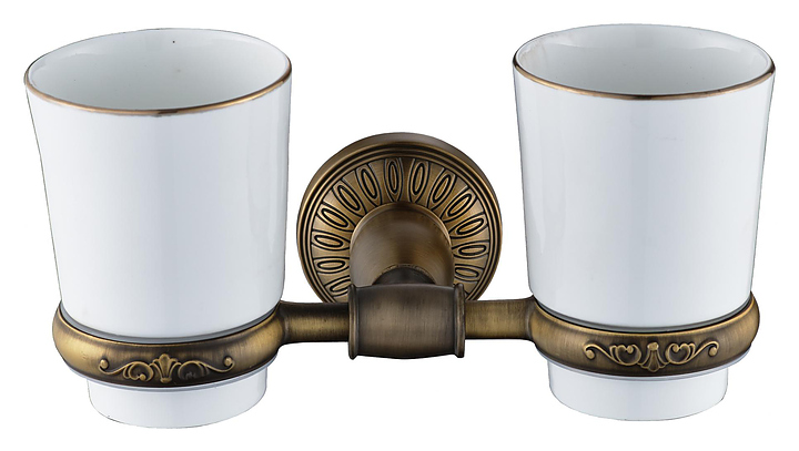 Держатель стаканов двойной Savol S-006668C