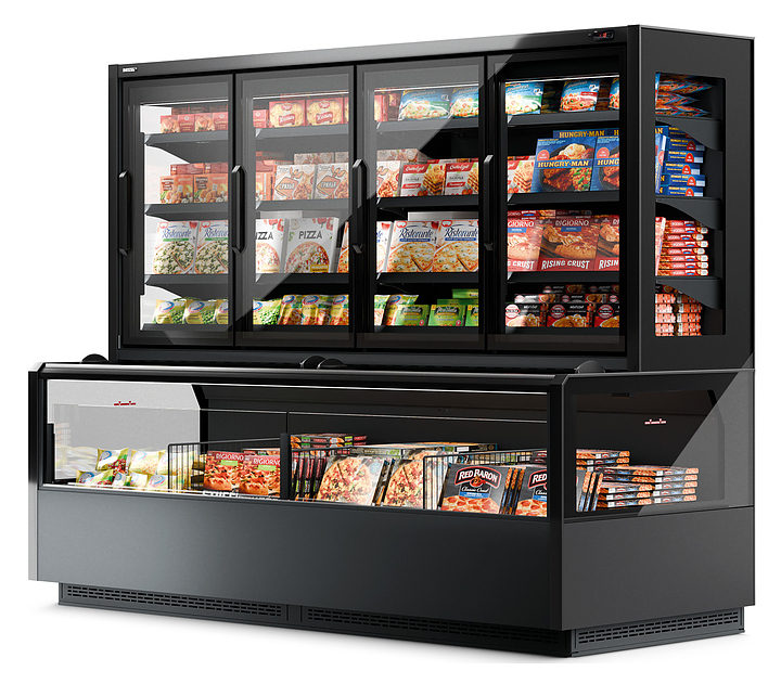 Шкаф-бонета морозильный Dazzl Omega H210 250