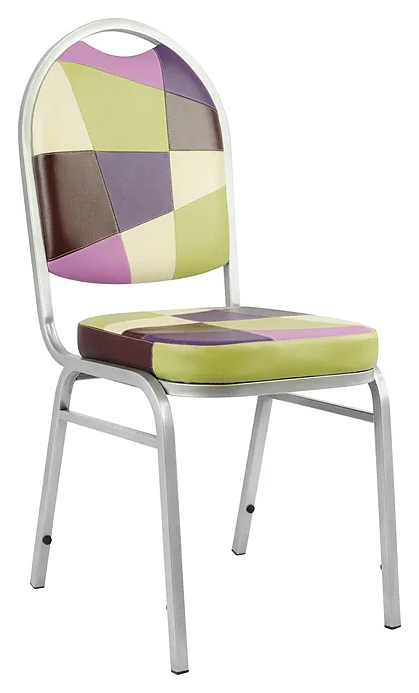 Стул ChiedoCover Азия 20 мм кожзам пэчворк