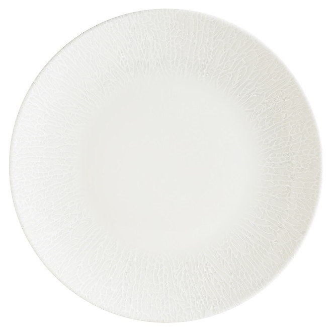 Тарелка Bonna White Radix RDXGRM15DZ d=15 см (фарфор) белая