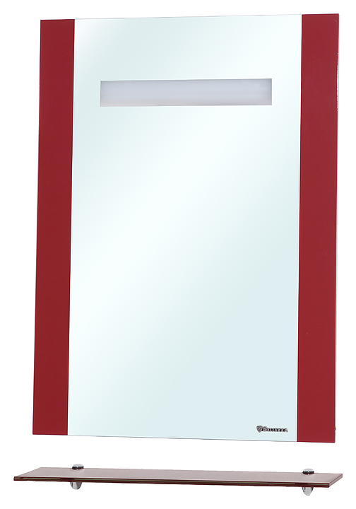 Зеркало Bellezza Берта 75 красное