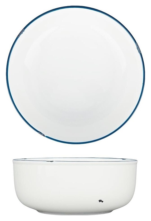 Салатник P.L. Proff Cuisine WM0246322-SH108 Bakery Fusion 2210 мл d=21 см h=8,8 см (фарфор)