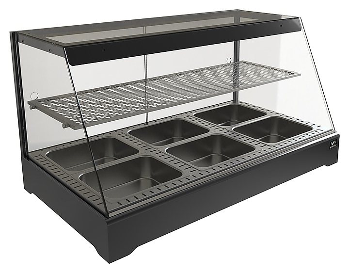 Витрина тепловая КОБОР CR1-117H черная