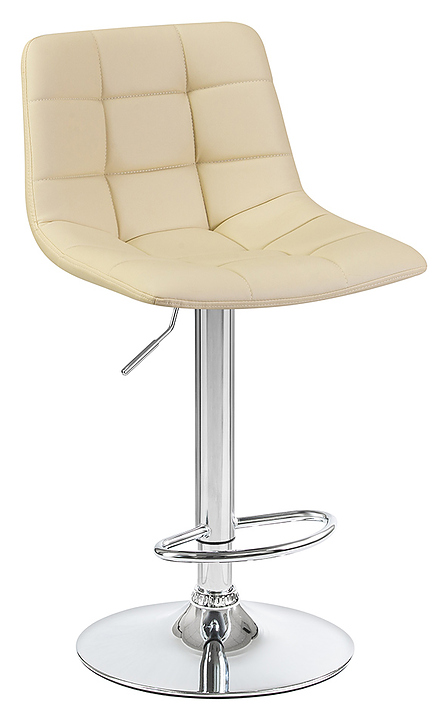 Стул барный DOBRIN 5017-LM-N TAILOR (кремовый, хром) 2 шт.