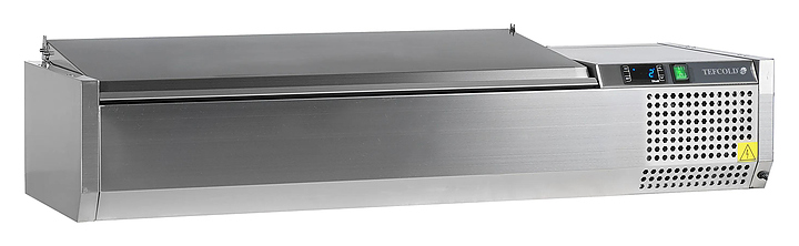 Витрина холодильная TEFCOLD VK38-120 S/S LID