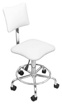 Стул мастера Имидж Мастер С-7 высокий белый