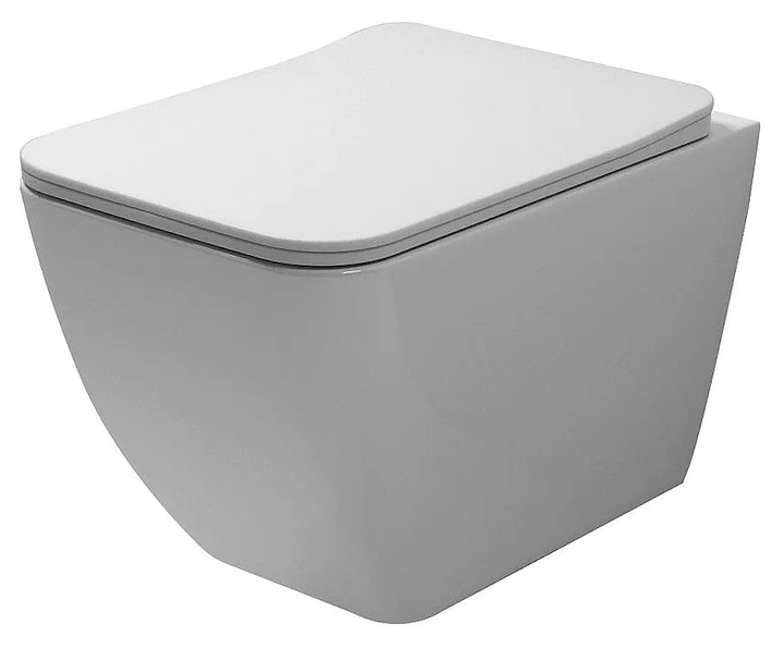 Унитаз подвесной Grossman GR-4462S сиденье с микролифтом, белый