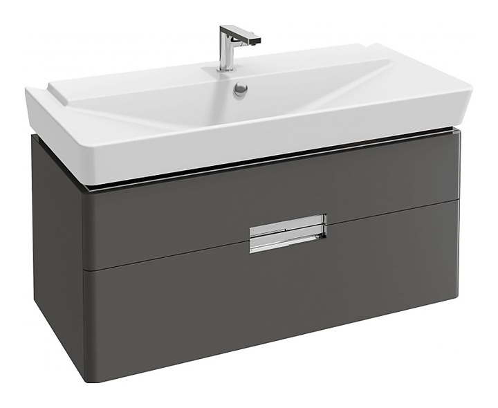 Тумба Jacob Delafon REVE EB1136-442 100 см, серый антрацит лак
