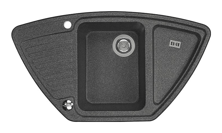 Кухонная мойка AQUATON Лория 1A715032LR210 графит