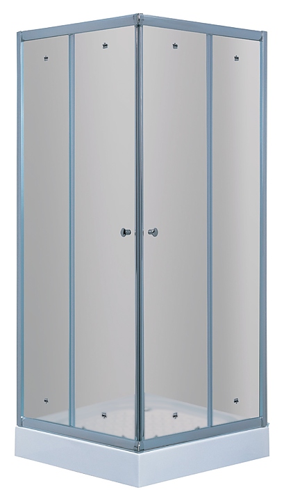 Душевой уголок TIMO TL-1102 Fabric Glass 100х100 см