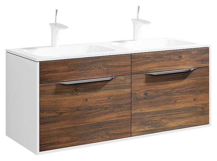 Тумба Aqwella Malaga Mal.01.12/CD 121,4 см, крафт темный