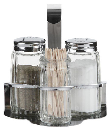 Набор для специй Luxstahl 3 предмета, нержавеющая сталь, крюк