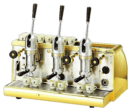 Кофемашина Victoria Arduino Athena leva 3 Gr латунь 380В