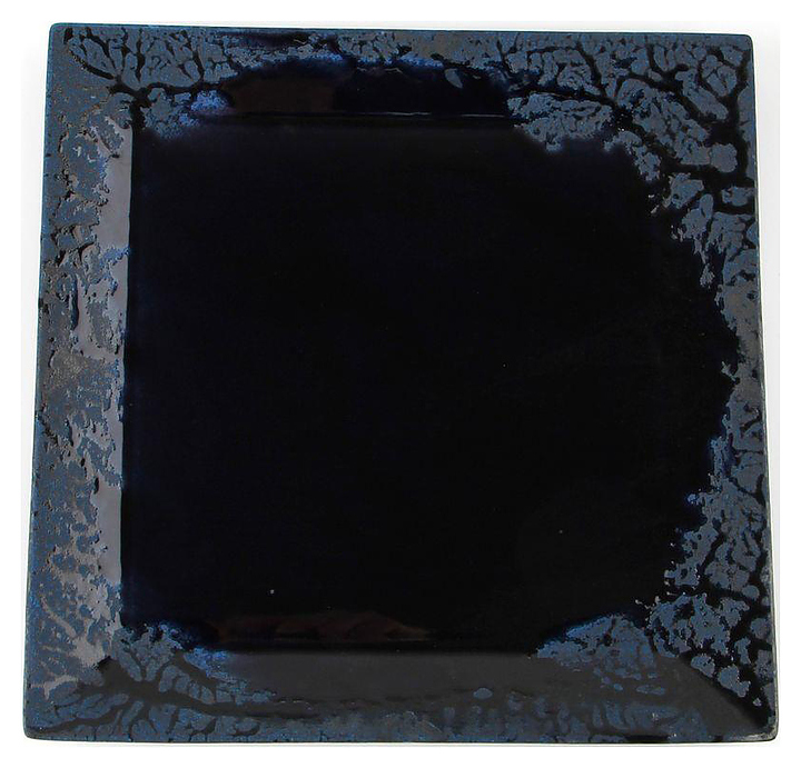 Тарелка квадратная Porland Root blue 188719 180 мм