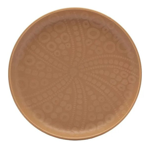 Тарелка десертная Oxford FLAT ESTRELA DO MAR 151588 d 20 см светло-коричневый