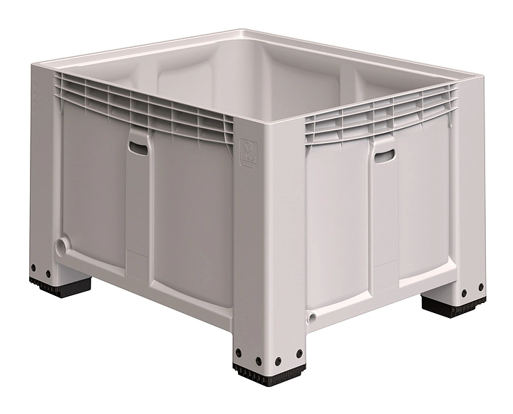 Контейнер iPlast iBOX 11.606 1200x1000x760 мм на ножках, сплошной