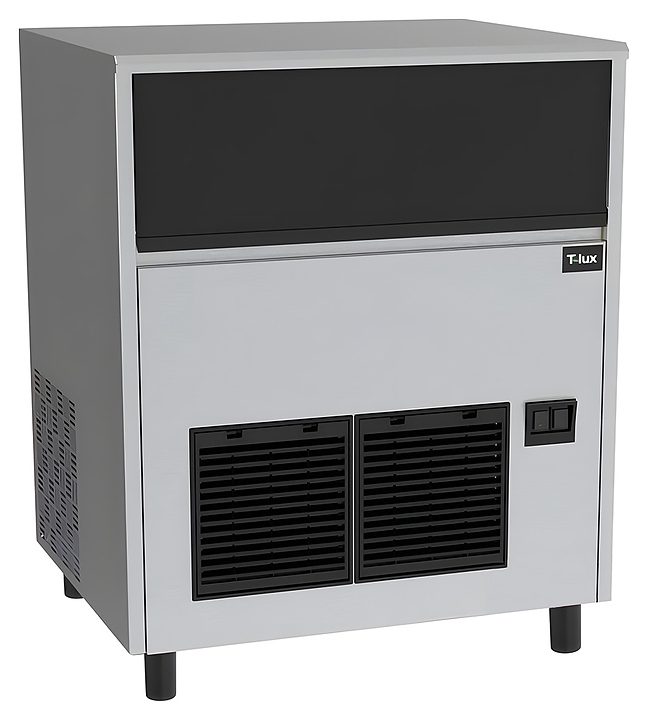 Льдогенератор T-LUX IM 8540C Кубик Шляпка, с бункером 40 кг