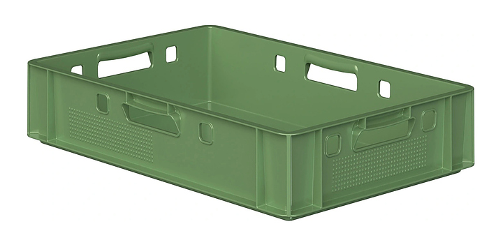 Ящик универсальный iPlast E1 FK-6412 600х400х120 мм зеленый