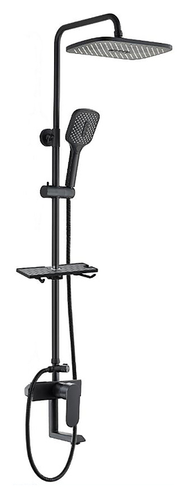 Система душевая VODA VST112Black