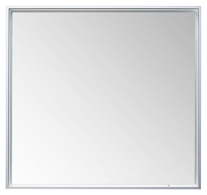 Зеркало De Aqua Алюминиум 90 90х75 см с LED подсветкой, серебро