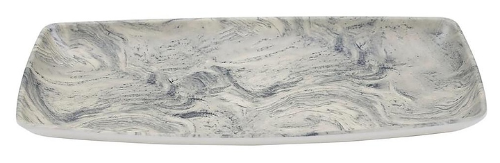 Блюдо P.L. Proff Cuisine Streamer Grey 81222136 33х16 см, меламин