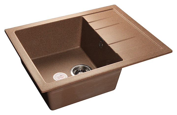 Кухонная мойка GranFest Quadro GF-Q650L терракот
