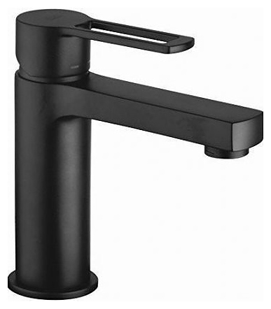 Смеситель для раковины Paffoni Ringo RIN071NO черный матовый