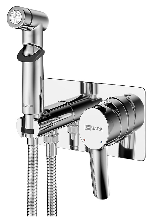Душ гигиенический встраиваемый LEMARK Atlantiss LM3259C хром